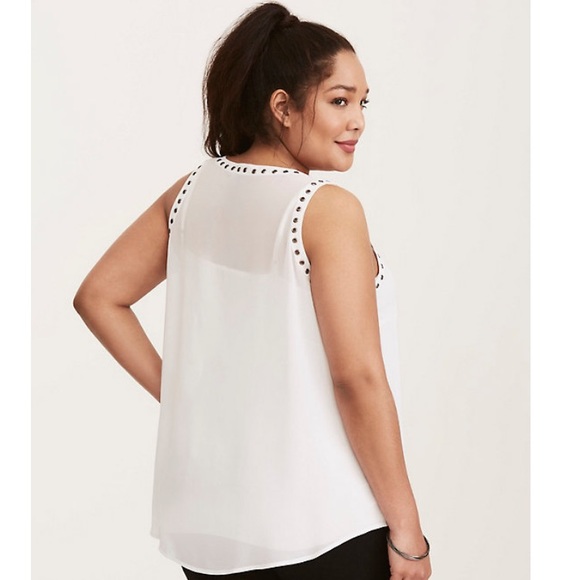 TORRID Sheer Top Size 2 - Picture 2 of 10